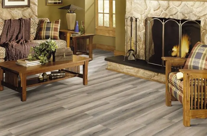 Ламинат Kronostar Galaxy 4V Дуб Лунный D1815