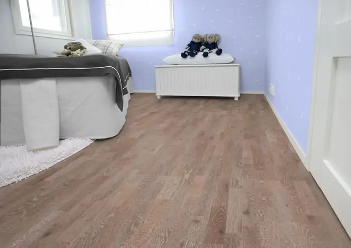 Паркетная Доска Upofloor Темпо Дуб CAPPUCINO 3-полосный