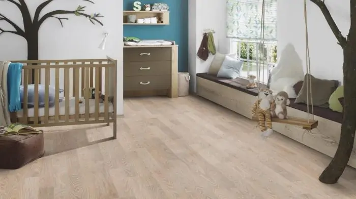 Ламинат Kronospan (Кроношпан) Forte Classic Льняной Дуб (Flaxen Oak)