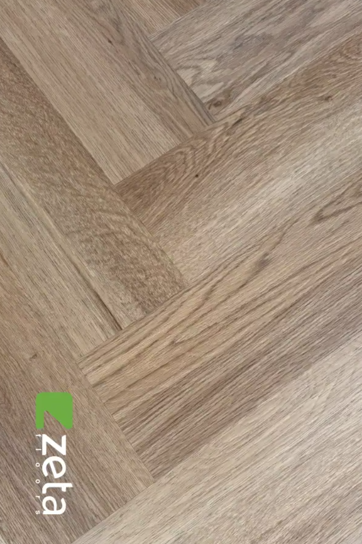 SPC ламинат Zeta Floors Ёлочка Карамельная 15154