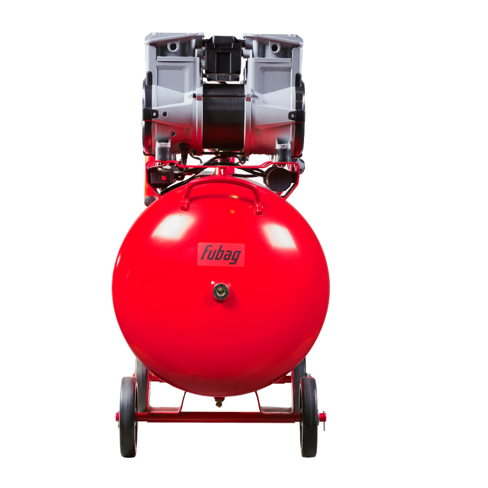 Компрессор безмасляный коаксиальный малошумный FUBAG OLS 500/100 CM2х2