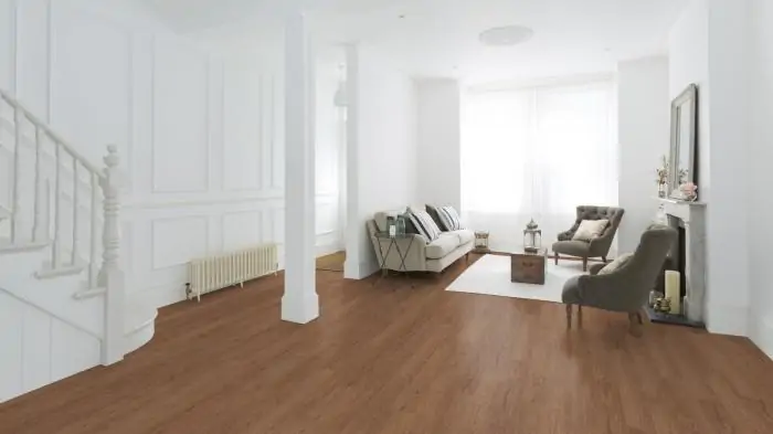 Виниловая плитка LVT (ПВХ) для пола (влагостойкий замковый ламинат) Wicanders Hydrocork Wood Elegant Oak (B5R4001)