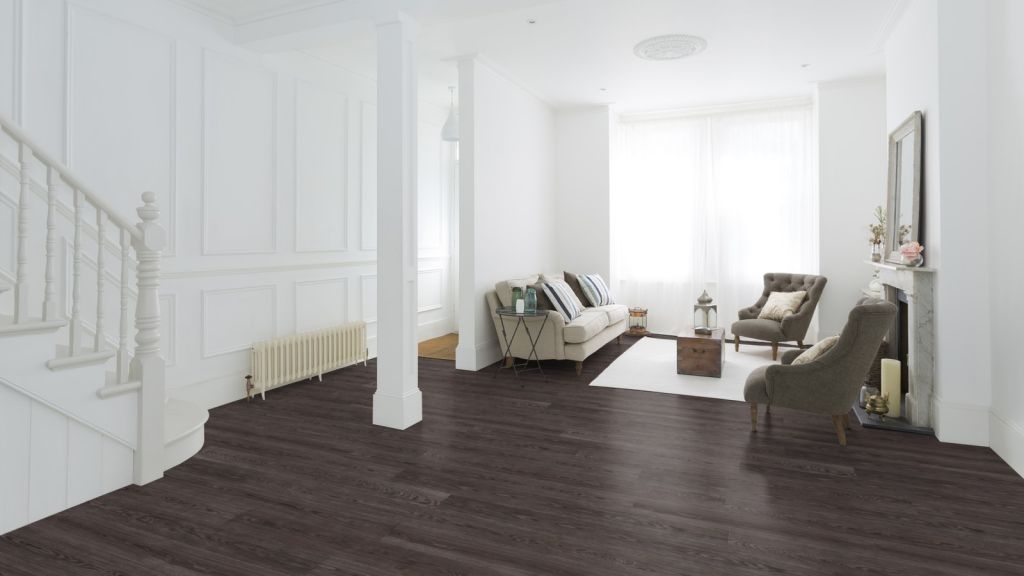 Пробковое покрытие Wicanders  Wood Essence Coal Oak