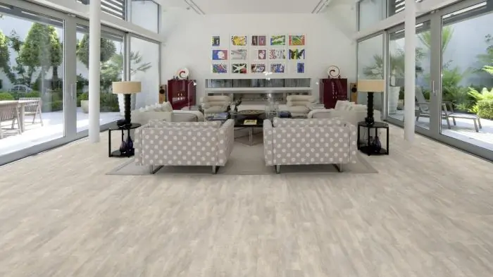 Виниловая плитка LVT (ПВХ) для пола (влагостойкий замковый ламинат) Wicanders Hydrocork Wood Claw Silver Oak (B5V3001)