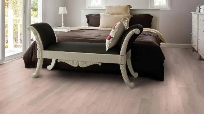 Виниловая плитка LVT (ПВХ) для пола (влагостойкий замковый ламинат) Wicanders Hydrocork Wood Sand Oak (B5R1001)