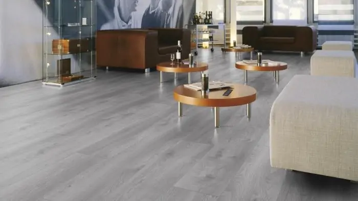 Ламинат Kronotex Mammut Дуб Макро Светло-серый (Oak Macro Light-Gray)