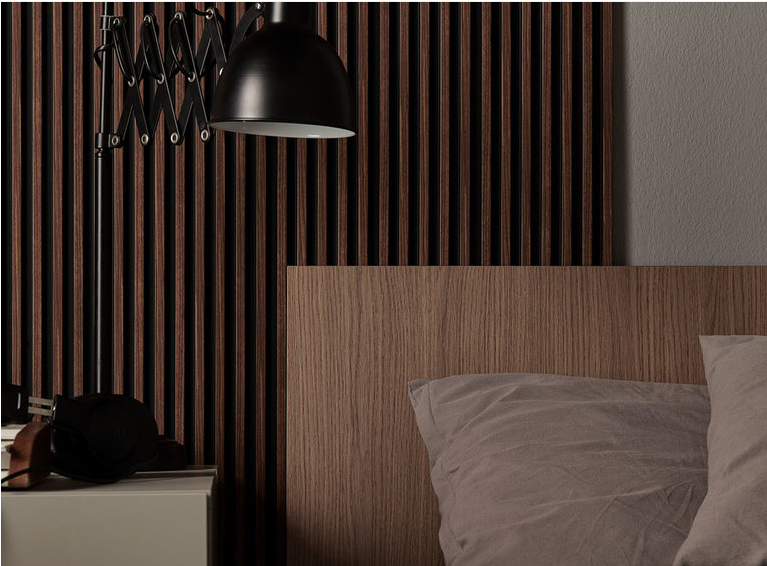 Декоративная реечная панель Zeta HOME  S-Line Mokka