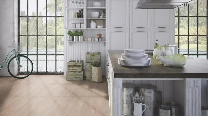 Виниловая плитка LVT (ПВХ) для пола (влагостойкий замковый ламинат) Wicanders Hydrocork Wood Wheat Pine (B5R3001)