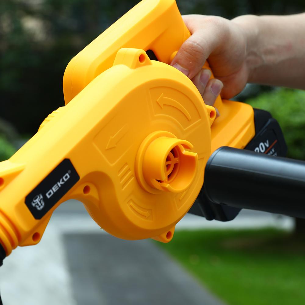 Воздуходувка-пылесос аккумуляторная DEKO DKBL20 SET