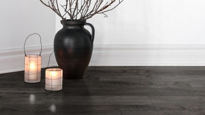 Ламинат Kronotex Exquisit Тик Ностальгия Графит (Teak Nostalgy Graphite)