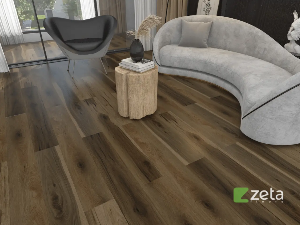 SPC ламинат Zeta Floors Орех европейский 333
