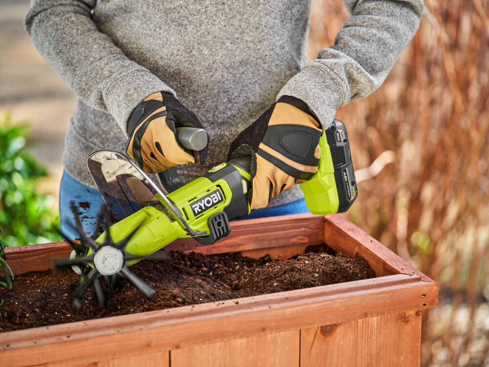 ONE + / Культиватор ручной RYOBI RY18HCA-0 (без батареи)