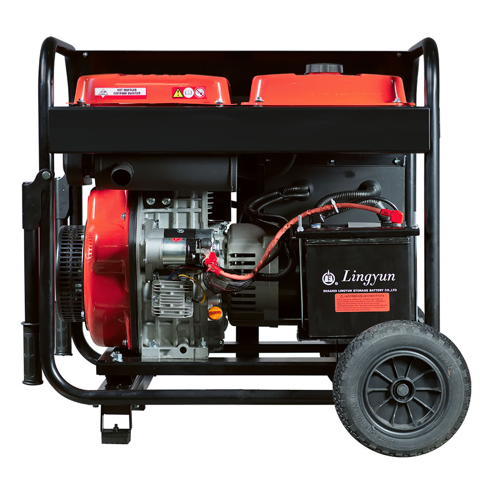 Генератор дизельный FUBAG DS 9500 DA ES с электростартером и коннектором автоматики