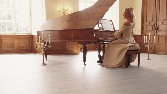 Ламинат Kronotex Exquisit Дуб Вейвлесс Белый (White Oak Veyvless)