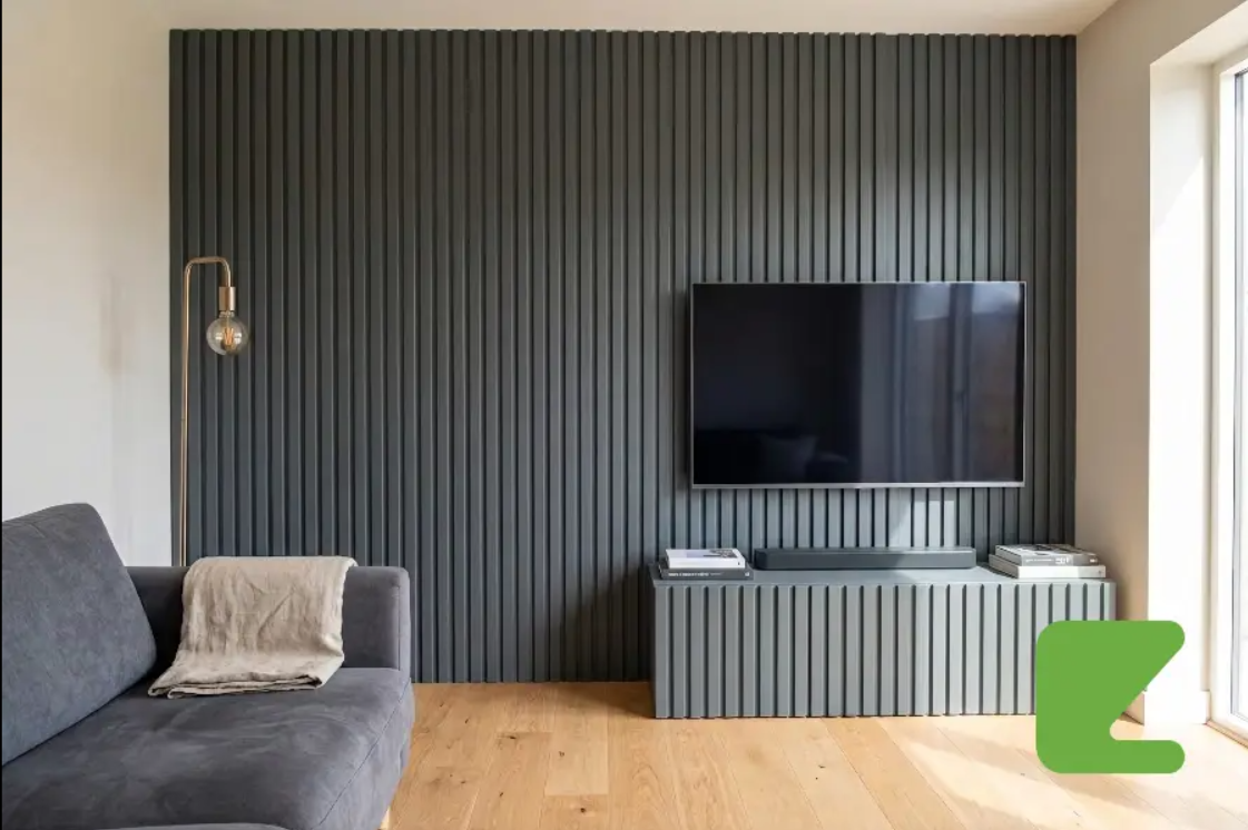 Декоративная реечная панель Zeta HOME M-Line Gray