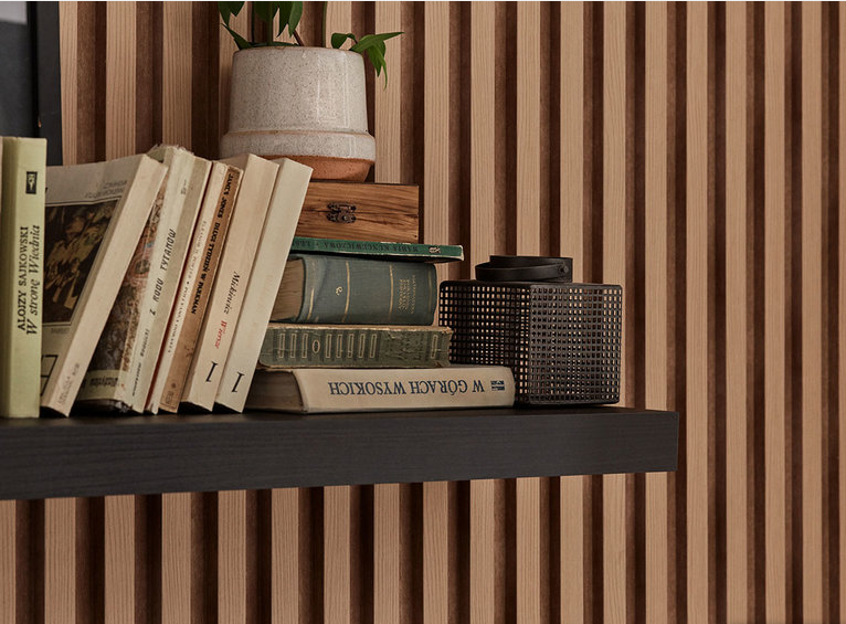 Декоративная реечная панель Zeta HOME L-Line Natural