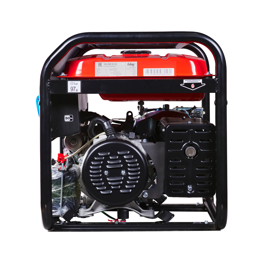 Генератор бензиновый FUBAG BS 6600 DA ES с электростартером и коннектором автоматики