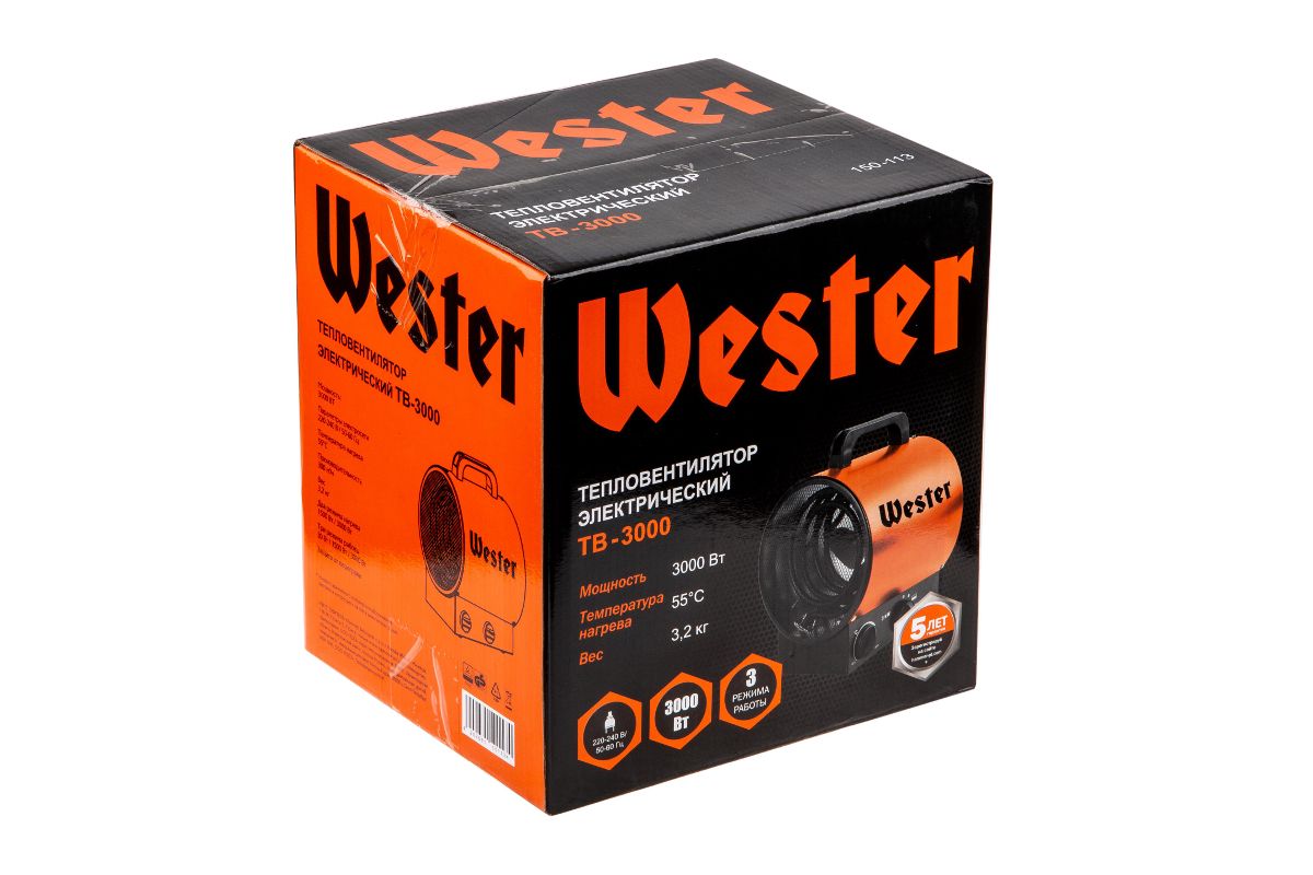 Тепловая пушка Wester TB-3000