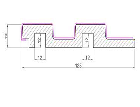 Декоративная панель WallMaker ПН-37 Артисан 2800x123х19