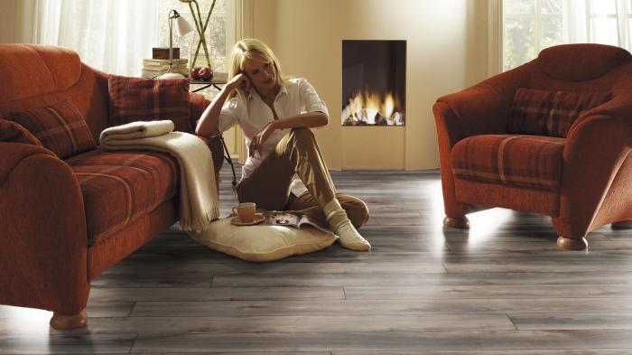 Ламинат Kronotex Mammut Дуб серый Макро (Macro Oak grey)