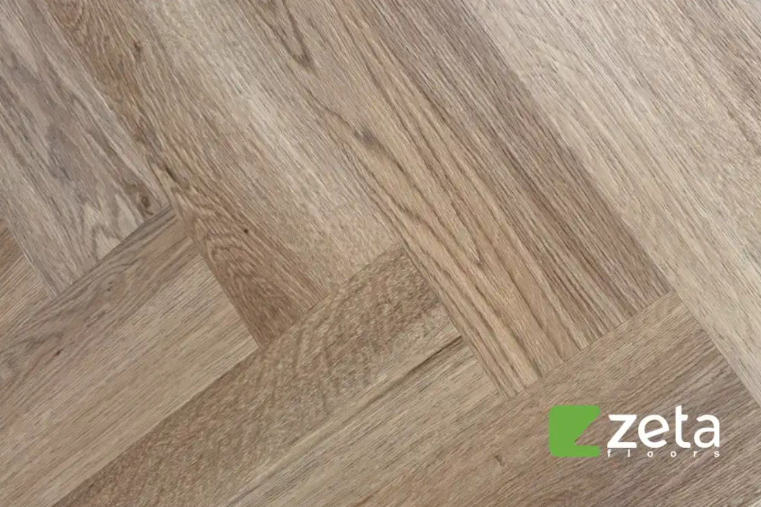 SPC ламинат Zeta Floors Ёлочка Карамельная 15154