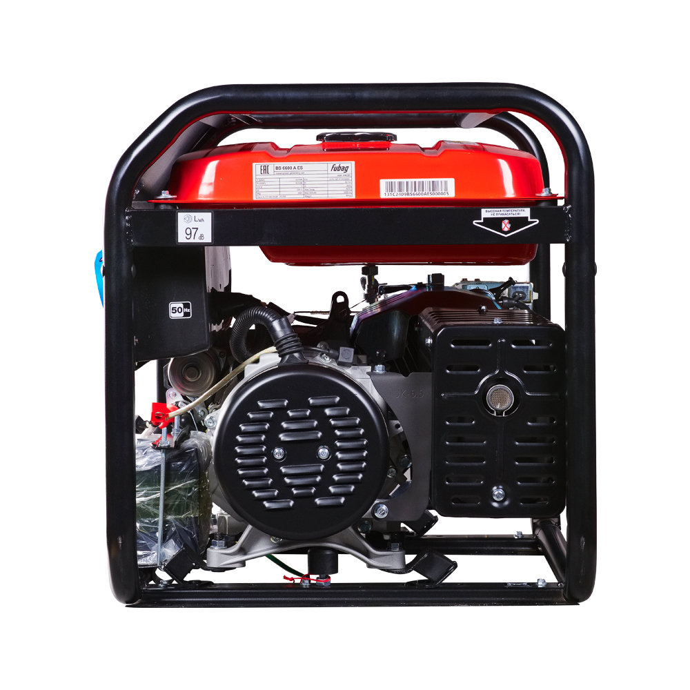 Генератор бензиновый FUBAG BS 6600 A ES с электростартером и коннектором автоматики