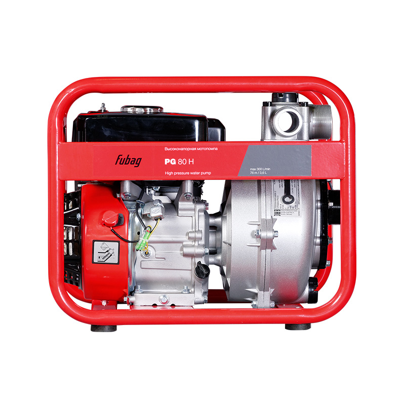 Мотопомпа высоконапорная FUBAG PG 80 H