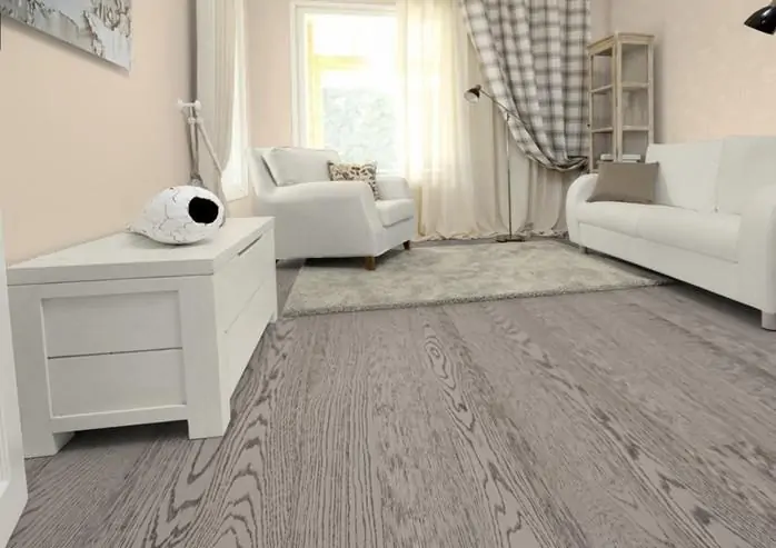 Паркетная Доска Upofloor Форте Дуб однополосный Silver Mist