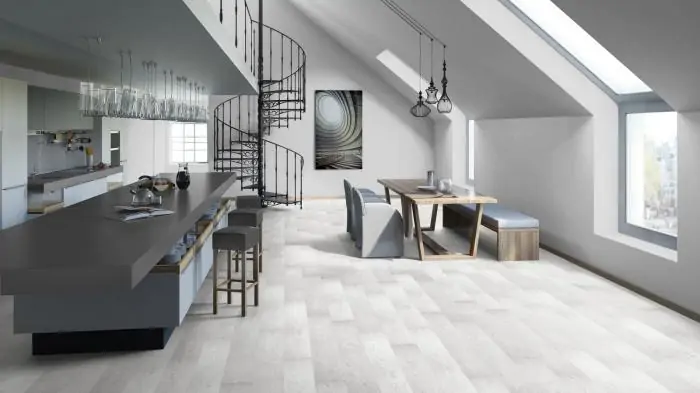 Ламинат Tarkett Intermezzo Дуб Соната белый