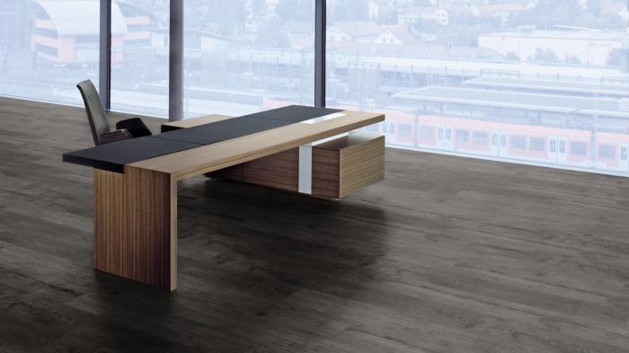 Ламинат Kronotex Exquisit Тик Ностальгия Графит (Teak Nostalgy Graphite)