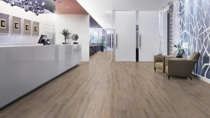 Виниловая плитка LVT (ПВХ) для пола (влагостойкий замковый ламинат) Wicanders Hydrocork Wood Alaska Oak (B5Q0001)