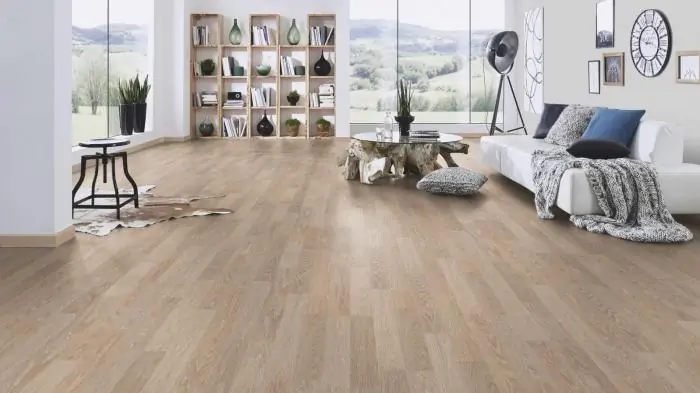 Ламинат Kronospan (Кроношпан) Forte Classic Льняной Дуб (Flaxen Oak)