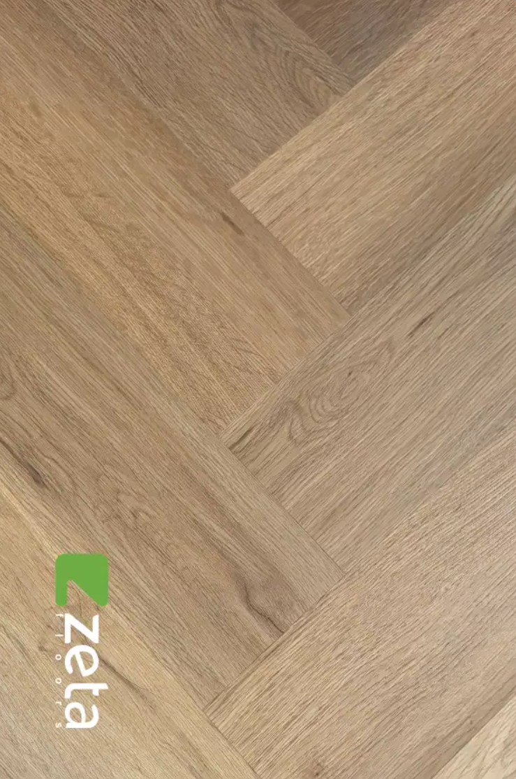 SPC ламинат Zeta Floors Ёлочка Натуральная 15169