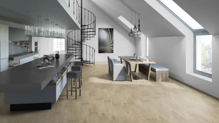 Ламинат Tarkett Intermezzo Дуб Соната бежевый