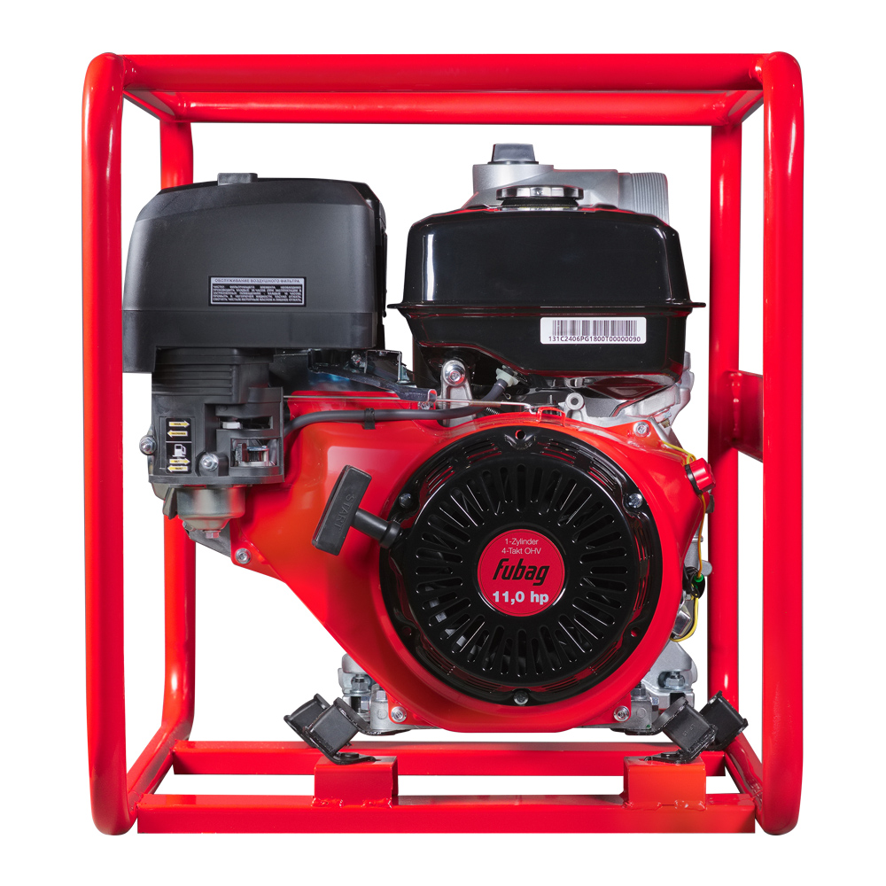 Мотопомпа для сильнозагрязненной воды FUBAG PG 1800 T