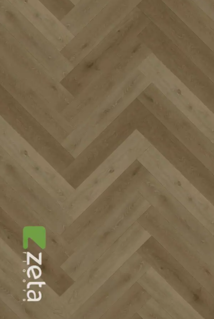 SPC ламинат Zeta Floors Елочка Ванильная 1401