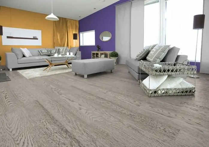 Паркетная Доска Upofloor Форте Дуб однополосный Silver Mist