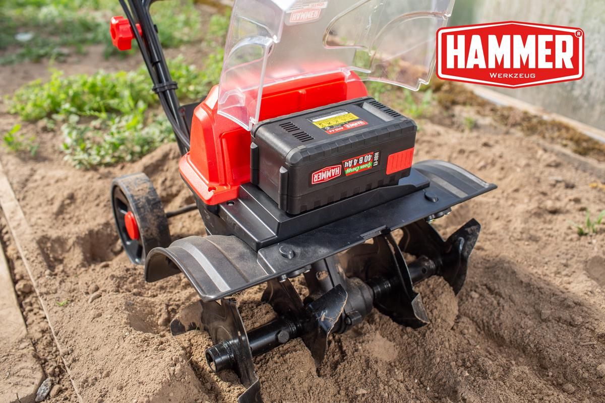 Культиватор аккумуляторный Hammer RT40V (без батареи)