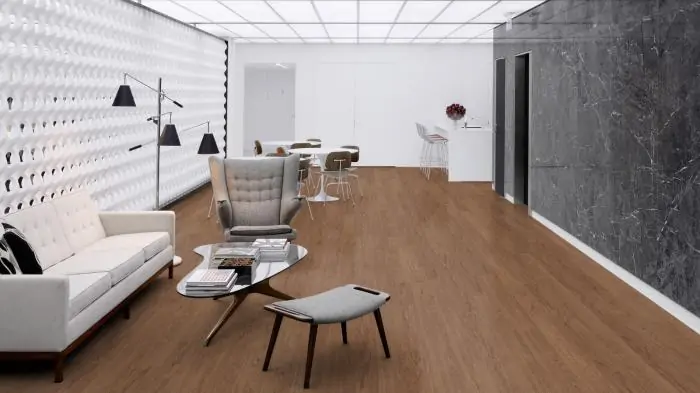 Виниловая плитка LVT (ПВХ) для пола (влагостойкий замковый ламинат) Wicanders Hydrocork Wood Elegant Oak (B5R4001)