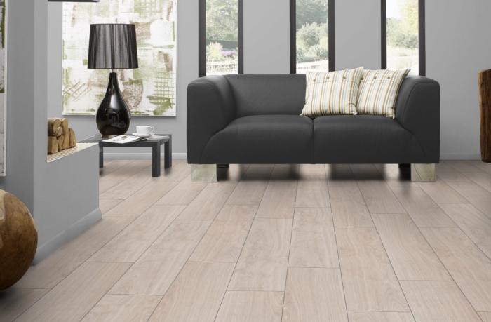 Ламинат Kronostar Galaxy 4V Дуб Вейвлесс Белый D2873