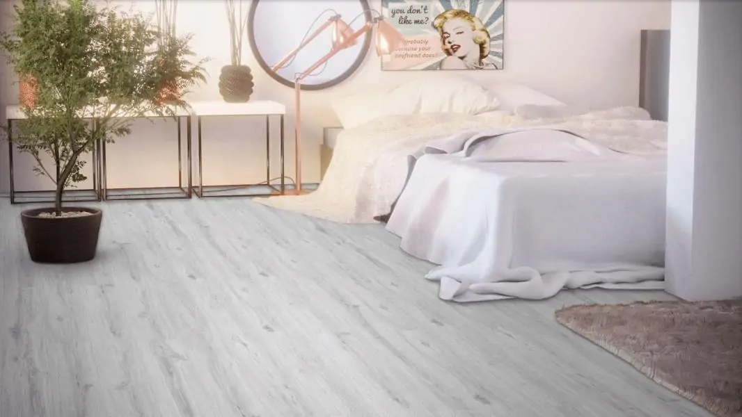 Виниловый пол SPC Falquon The Floor Wood [P1007 Ice Oak]