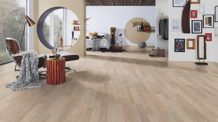 Ламинат Kronospan (Кроношпан) Forte Classic Льняной Дуб (Flaxen Oak)