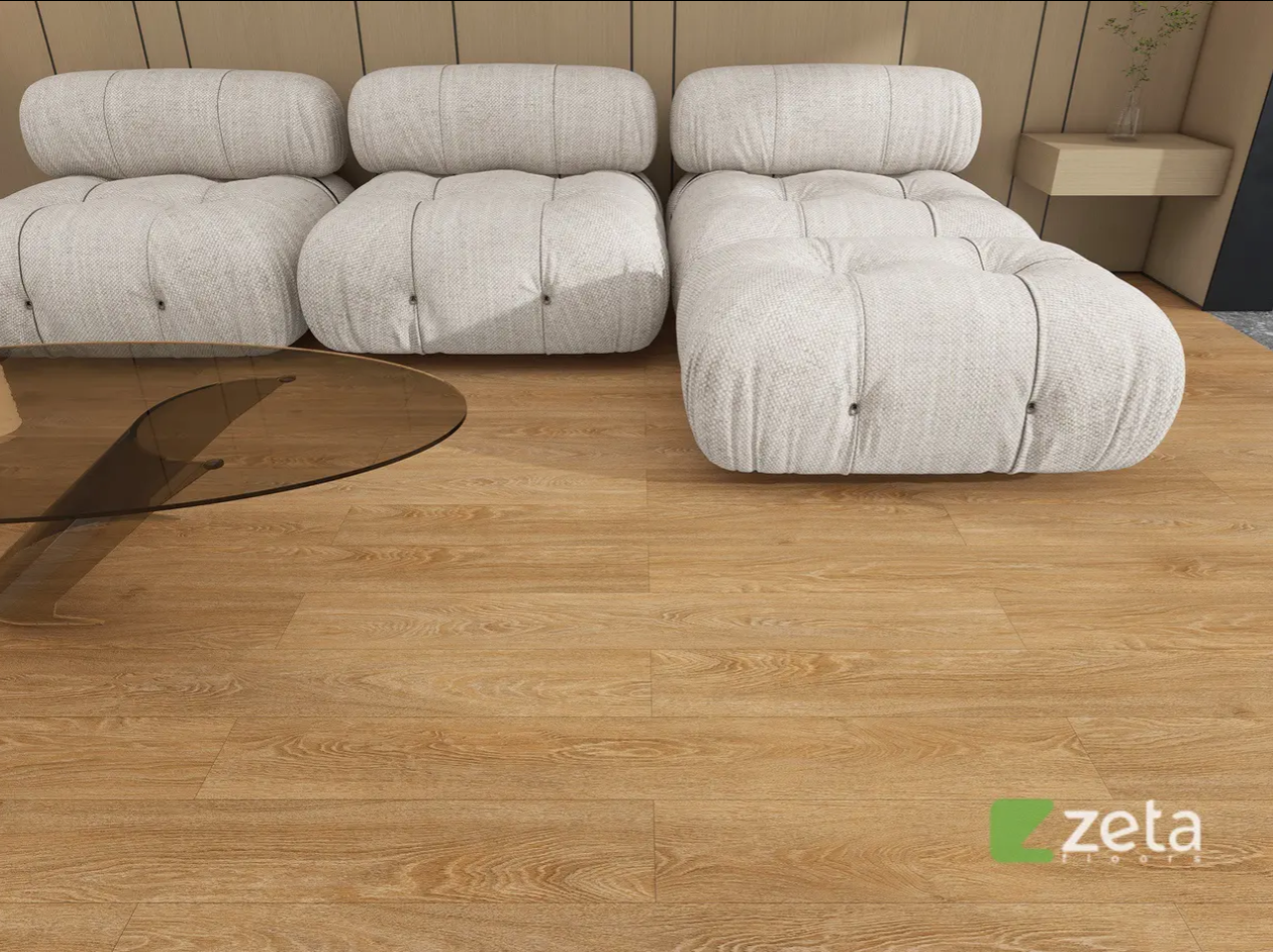 SPC ламинат Zeta Floors Дуб аскания 671