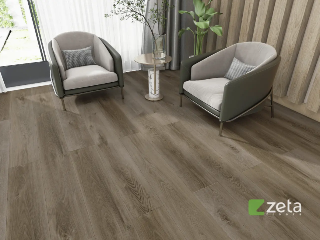 SPC ламинат Zeta Floors Дуб Кубинский 302