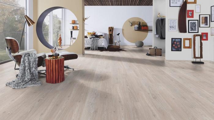 Ламинат Kronospan (Кроношпан) Forte Classic Белый Масляный Дуб (White Oiled Oak)