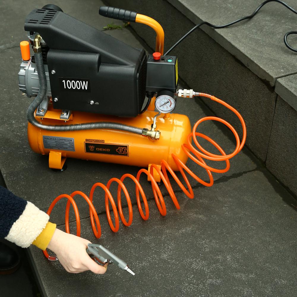 Компрессор безмасляный коаксиальный DEKO DKAC09