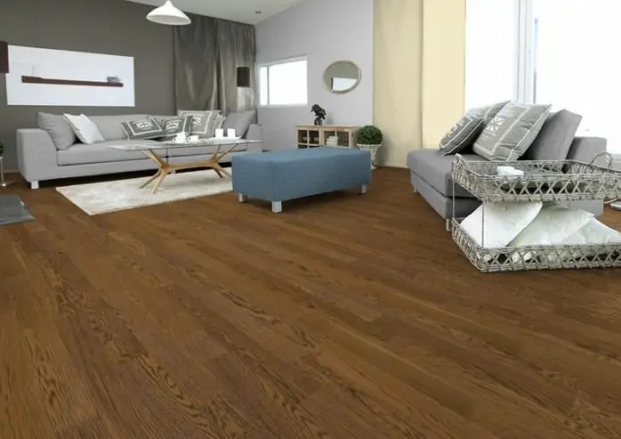 Паркетная Доска Upofloor Форте Дуб Мокка 2-полосный