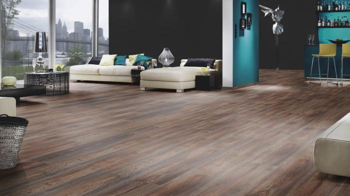 Ламинат Kronospan (Кроношпан) Castello Classic Дуб Каньон чёрный (Oak Сanyon black)