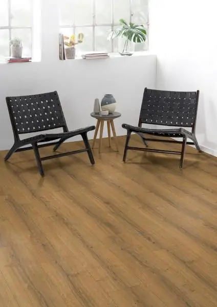 Ламинат EGGER Pro Large 4V EPL184 Дуб Шерман коньяк коричневый