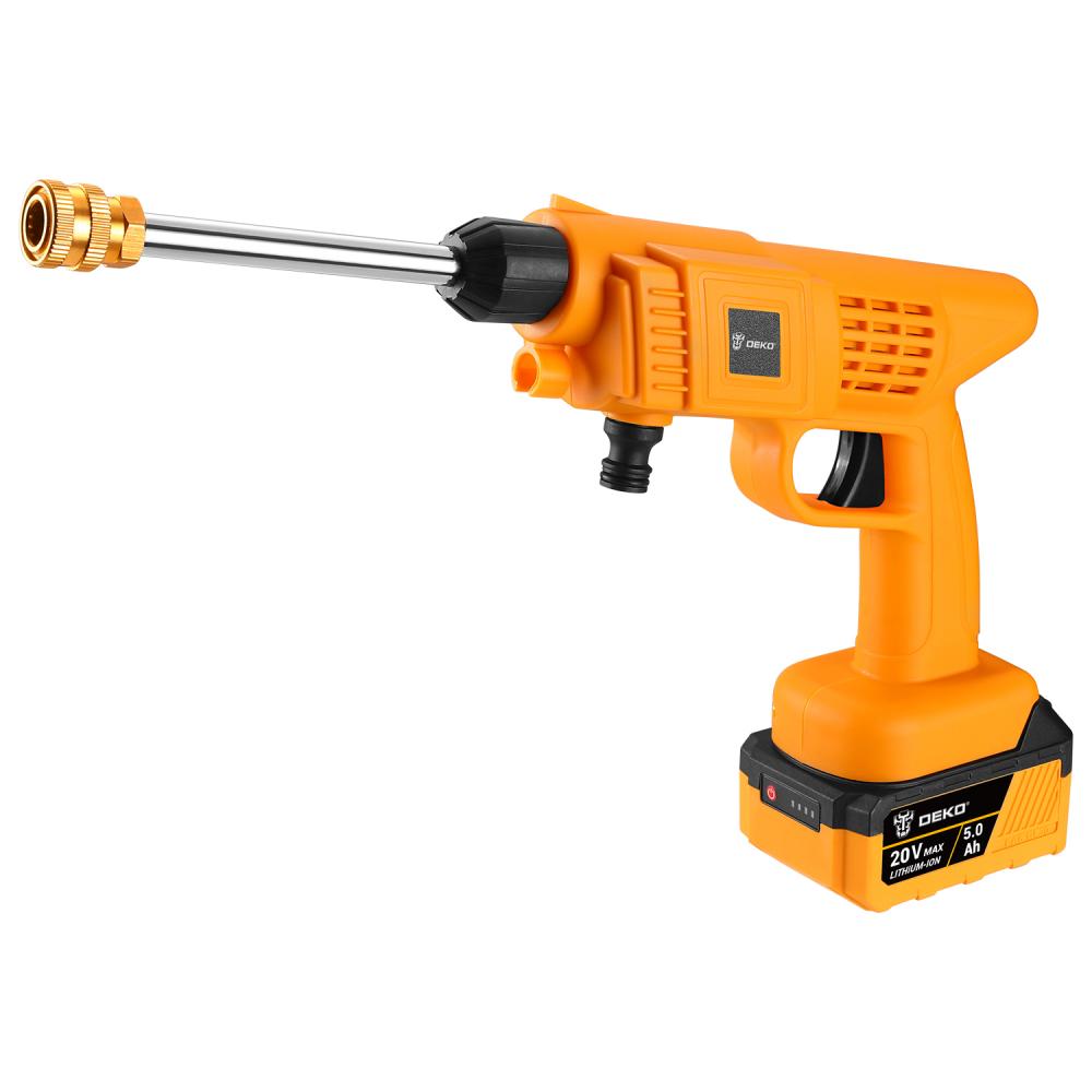 Набор садового аккумуляторного инструмента DEKO (DKLM40V, DKCW25)